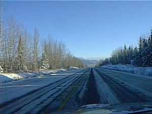 the road to Anchorage